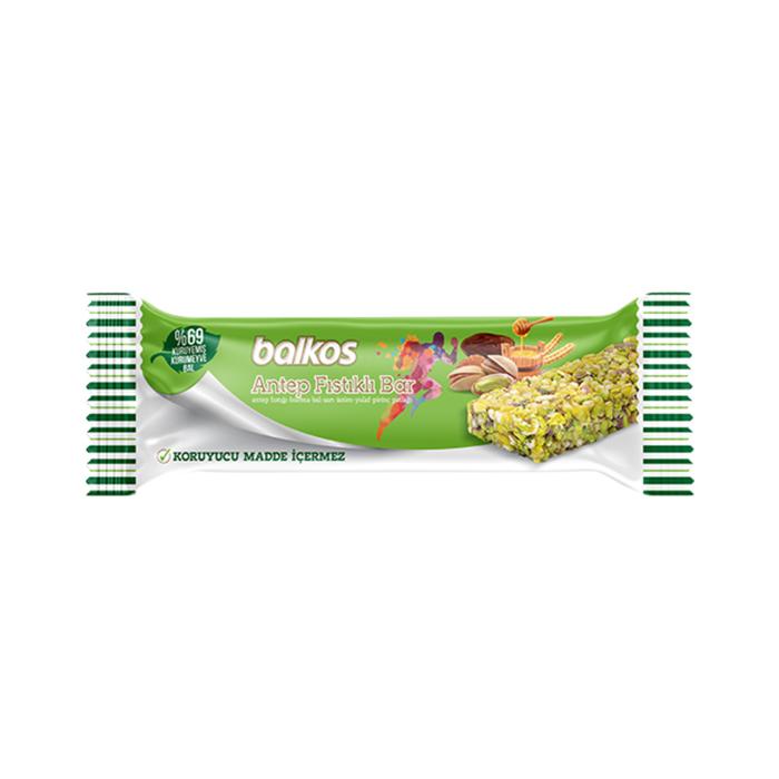 Balkos Antep Fıstıklı Bar 27 gr