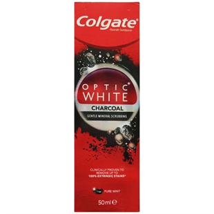 Colgate Optic White Aktif Kömür Diş Macunu 50 ml