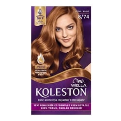 Koleston Kit Saç Boyası 8 / 74 Gizemli Kahve