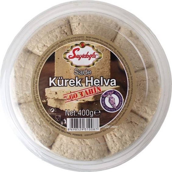 Seyidoğlu Sade Kürek Helva 400 gr