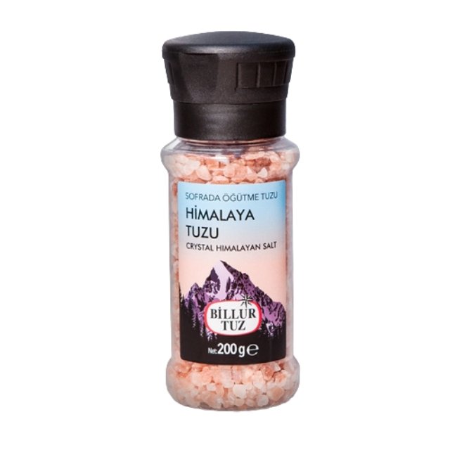Billur Tuz Sofrada Öğütme Himalaya Tuzu 500 G