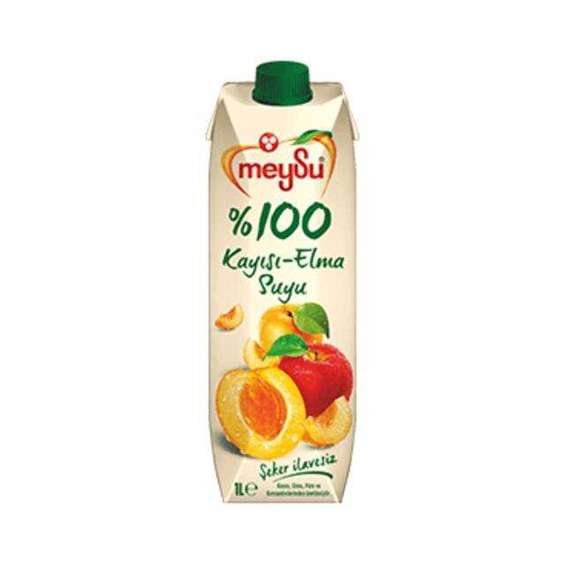 Meysu % 100 Kayısı Elma Suyu 1 Lt