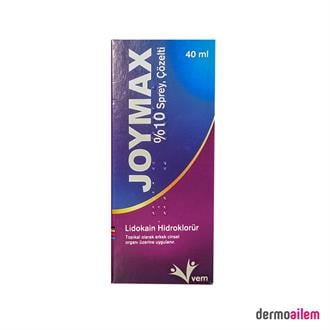 Joymax %10 Sprey Çözelti 40 Ml