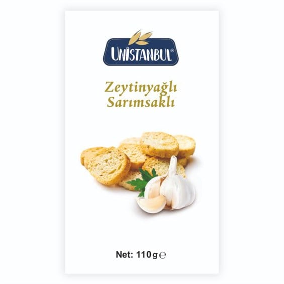 Unistanbul Bruschetta Zeytinyağlı Sarımsaklı Kıtır 110 gr