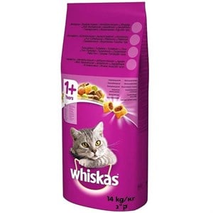 Whiskas Ton Balıklı & Sebzeli Kuru Kedi Mama 14 Kg