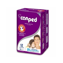 Canped Hasta Bezi Bel Bantlı Küçük Boy 12 Adet