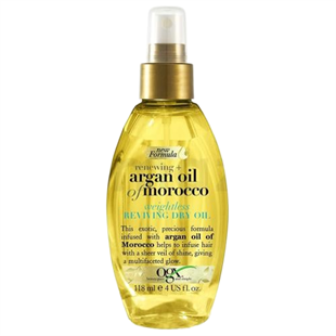 OGX Argan Morocco Oil Sprey Saç Bakım Yağı 118 ml