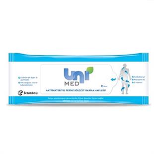 Uni Med Perine Bölgesi Yıkama Havlusu 25'li