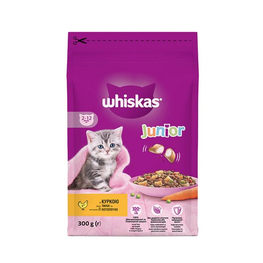 Whiskas Tavuklu Yavru Kuru Kedi Maması 300 gr