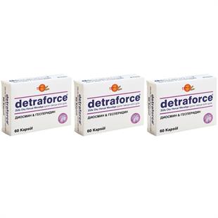 Force Nutrition Detraforce 60 Kapsül - 3 Adet
