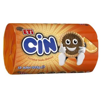 Eti Cin Portakal Soslu Bisküvi 13 Adet 325 Gr