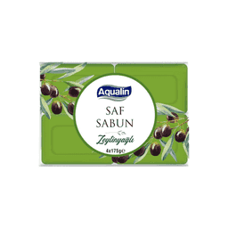 Aqualin Zeytinyağlı Sabun Banyo  4x175 G