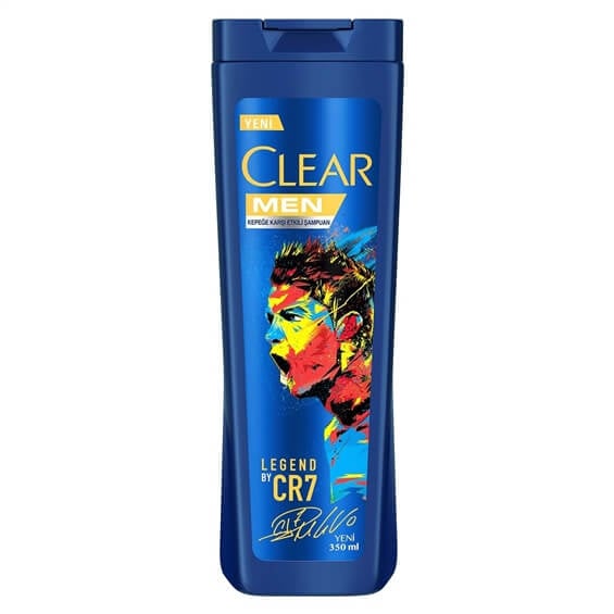 Clear Men Kepeğe Karşı Etkili Şampuan Legend By CR7 Cristiano Ronaldo 350 ml