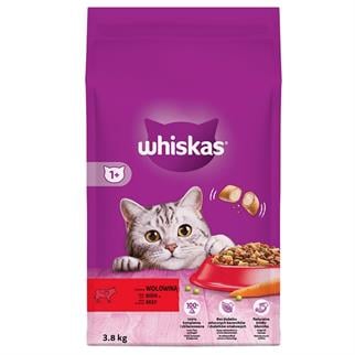 Whiskas Biftekli Havuçlu Kuru Kedi Maması 3.8 Kg