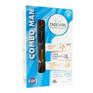 Zade Vital Combo Man 60 Yumuşak Kapsül 1000mg