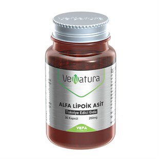 VeNatura Alfa Lipoik Asit 200mg 90 Kapsül