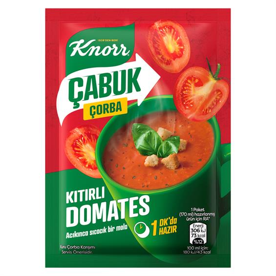 Knorr Kıtırlı Domatesli Çabuk Çorba 22 gr