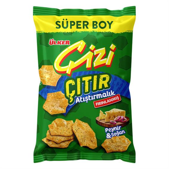 Çizi Çıtır Peynir&Soğan Süper Boy 120 gr