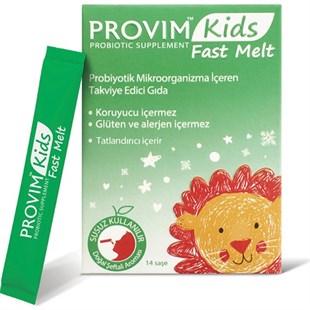 Wellcare Provim Kids Fast Melt Çocuklar İçin Probiyotik 14 Saşe