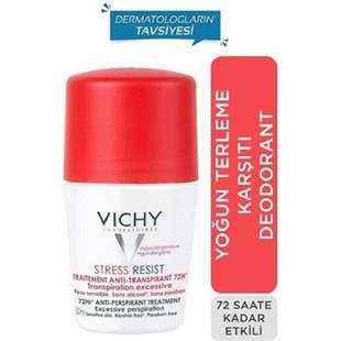 Vichy Roll-On Deodorant Stres Karşıtı Aşırı Terleme 50 ml