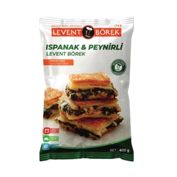 Levent Börek Dondurulmuş Ispanaklı Peynirli Börek 400 G 
