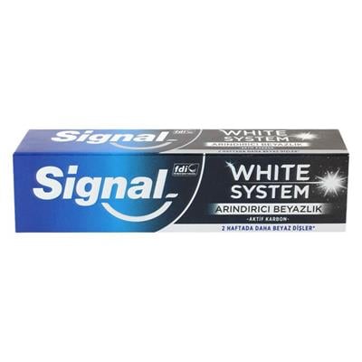 Signal Diş Macunu 75 ml White System Arındırıcı Beyazlık
