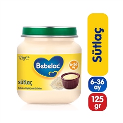 Bebelac Sütlac Pirinçli 125 gr