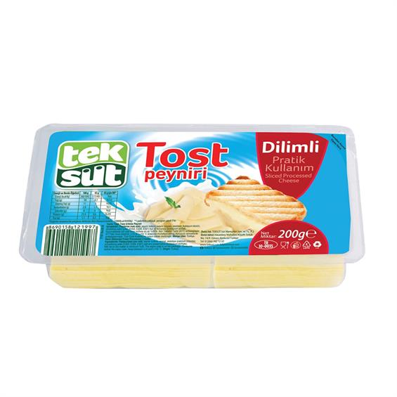Teksüt Dilimli Tost Peyniri 200 gr