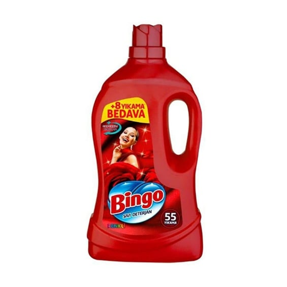 Bingo Sıvı Deterjan 3300 ml Renkli