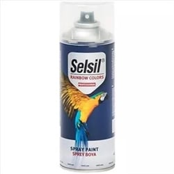 Selsil Rainbow 400 Ml Sprey Boya Siyah Parlak
