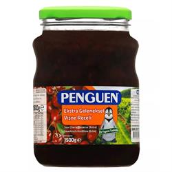 Penguen Vişne Reçeli Cam 1500 gr