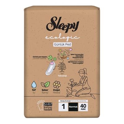SLEEPY ECOLOGIC GÜNLÜK PED 40LI UZUN