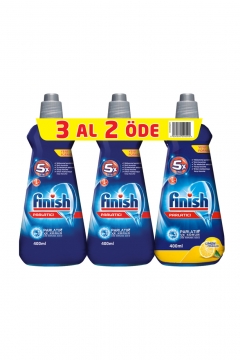 Finish Bulaşık Makinesi Parlatıcı 400 ml x 3 Adet