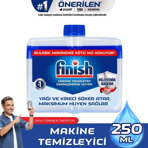 Finish Bulaşık Makinesi Hijyen Temizleyici 250 ml