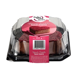 Özsüt Dondurulmuş Vişneli Kadife Kalp Pasta 350 G