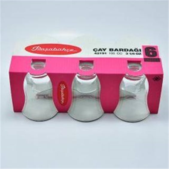 Paşabahçe Sadece Çay Bardağıdağı 6'lı