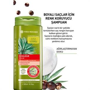 Yves Rocher Boyalı Saçlar İçin Renk Koruyucu Şampuan 300 ml