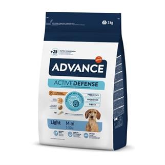 Advance Dog Mini Light Kilolu Köpek Maması 3 Kg