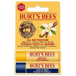 Burt's Bees  Beeswax & Vanilla 2'li Lip Balm