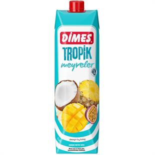 Dimes Meyve Suyu 1L Tropik Meyveler ve Elma