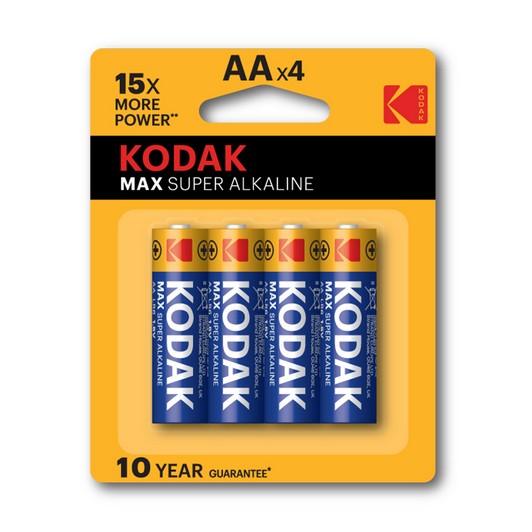 Kodak Pil  Max Alkalin 4 lü