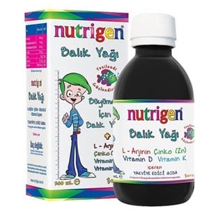 Nutrigen Balık Yağı Şurubu 200 ml