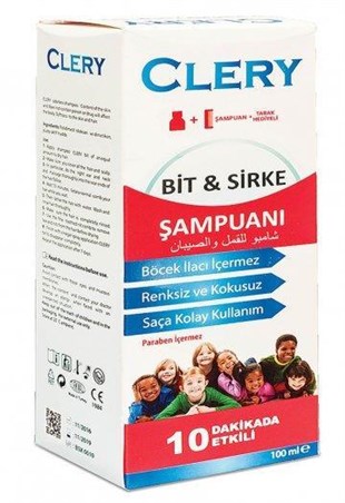 Clery Bit & Sirke Şampuanı 100 ml