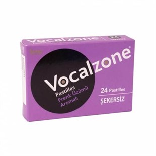 Vocalzone Frenk Üzümlü Pastil 24'lü