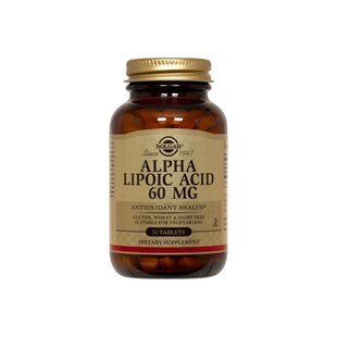 Solgar Alpha Lipoic Acid 60 Mg 30 Kapsül