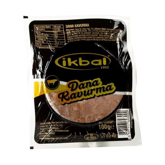 İlkbal Dilimli Kavurma 100gr