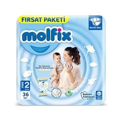 Molfix Jumbo 3-6 Mini 36 lı 2 no