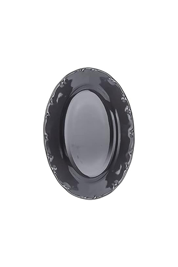 Marianna Liana Kayık Tabak 20 Cm Gri