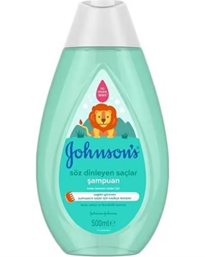 Johnson's Baby Şampuan Kral Şakir Söz Dinleyen Saçlar 500 ml