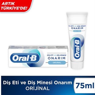 Oral-B Diş Eti ve Minesi Onarım Orijinal Diş Macunu 75 ml